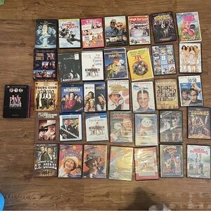 Lot of 36 Sealed DVDs Sealed Movies Bundle Kids Family Comedy Drama Action 80’s